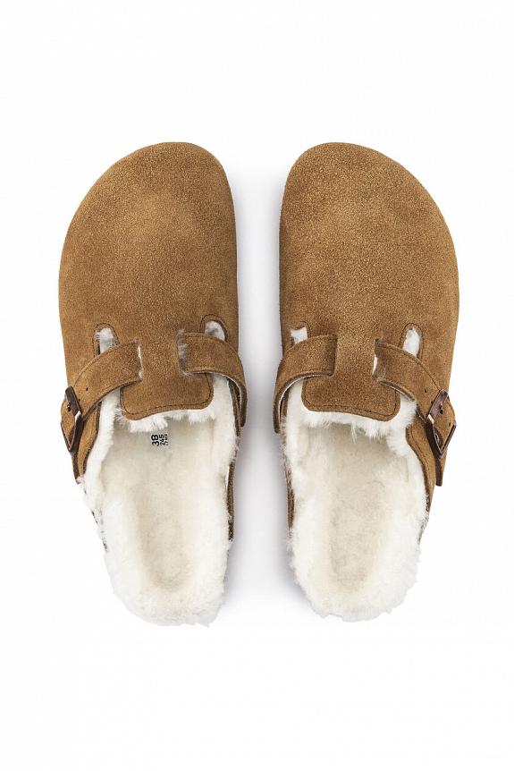 Birkenstock Boston Shearling Mink
